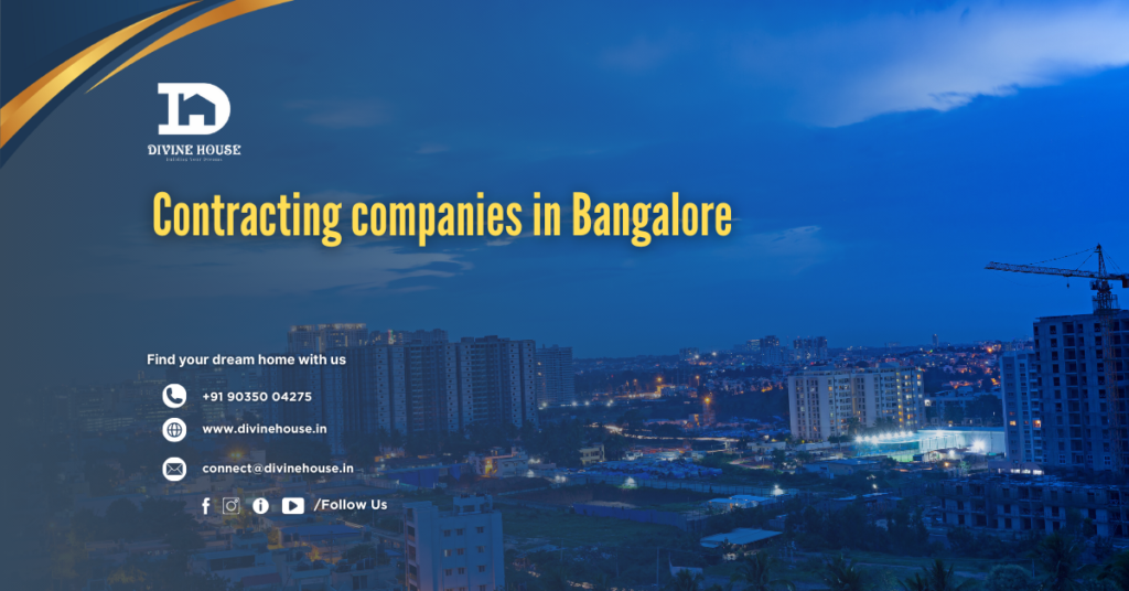 Contracting companies in Bangalore