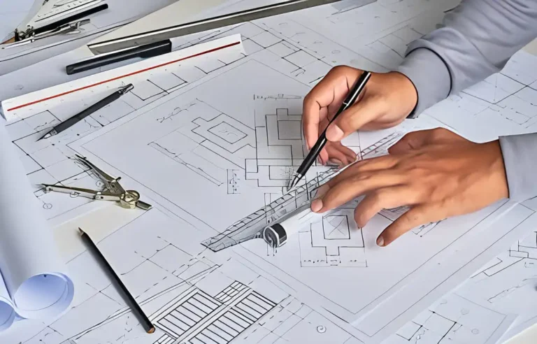 Architects house drawing