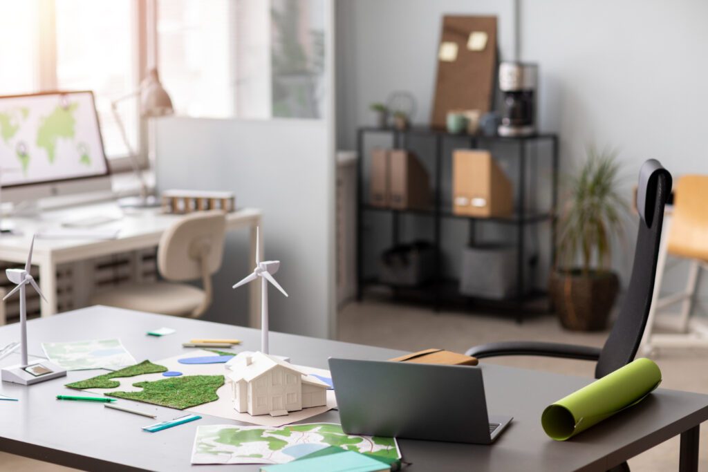 modern sustainable house construction with solar panels in Bangalore by Divine House