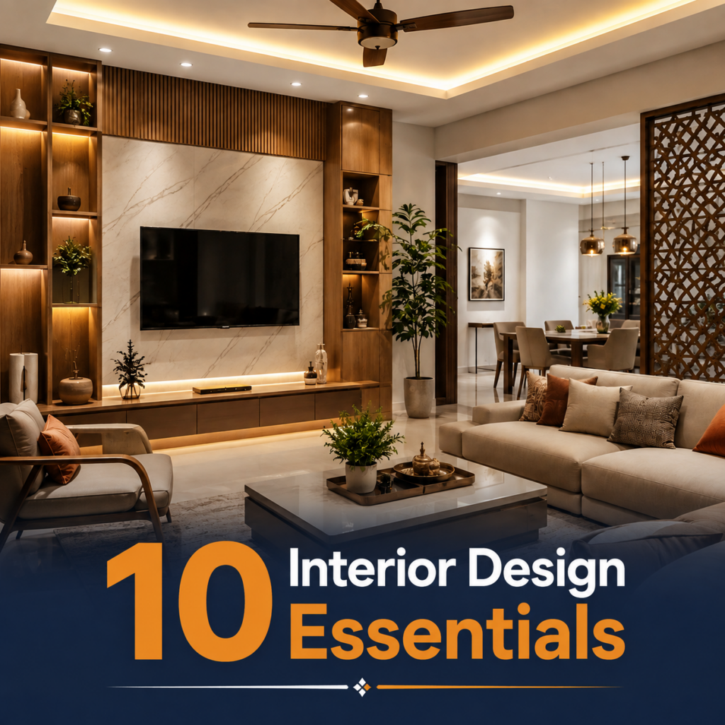 10 interior design essentials for a modern home